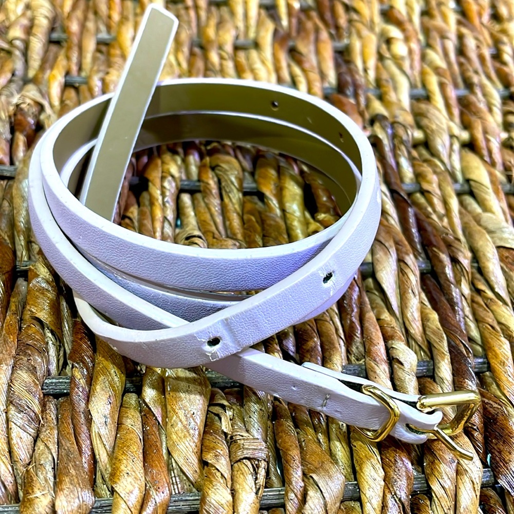 ๐ Lavender JCrew belt - Picture 1 of 14